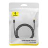 Baseus Hálózati kábel Cat.8, Ethernet RJ45, 40 Gbps, 1,5m (fekete)-6932172646646 8 kép