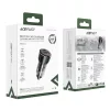 Acefast B12 autós töltő 60W USB-A / USB-C - fekete-6974316282914 4 kép