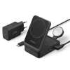 Vezeték nélküli töltő Anker MagGo 3in1, 15W, 1.67A, fekete B25573-194644157128 1 kép