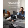 Fali töltő Anker Zolo, 140W, 5A, 1 x USB-A - 3 x USB-C, USB-C kábel-194644289607 5 kép