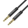 3.5mm Jack Kábel Fonott Vention BAGBF 1m Fekete-6922794734029 2 kép