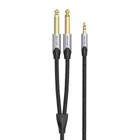 Audio kábel 3,5mm apa - 2x jack 6,35mm apa Vention BARHK 8m-6922794790278 2 kép