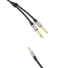 Audio kábel 3,5mm apa - 2x jack 6,35mm apa Vention BARHK 8m-6922794790278 4 kép