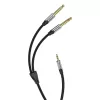 Audio kábel 3,5mm apa - 2x jack 6,35mm apa Vention BARHK 8m-6922794790278 5 kép