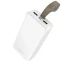 Borofone Power Bank 30000mAh BJ88B Clever - 2xUSB - fehér,