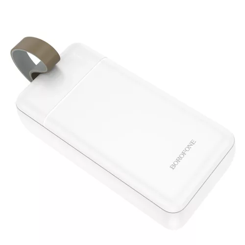 Borofone Power Bank 30000mAh BJ88B Clever - 2xUSB - fehér,-6941991127021 3 kép