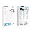 Borofone Power Bank 30000mAh BJ88B Clever - 2xUSB - fehér,-6941991127021 5 kép