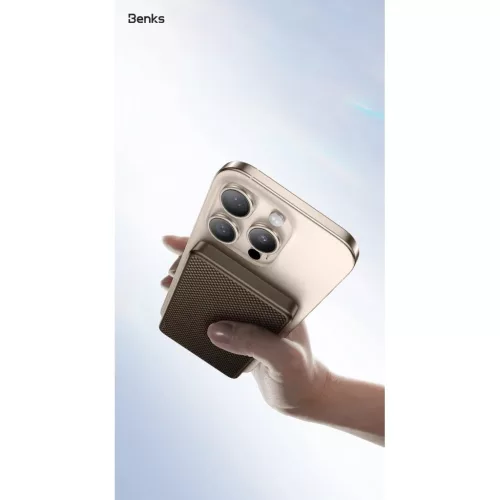Benks Power Bank 10000mAh MP17 Armor Tint Gold - Type C - mágneses ve-6948005912260 7 kép