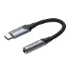 USB-C male - 3.5MM jack female adapter Vention BGJHA 0.1m