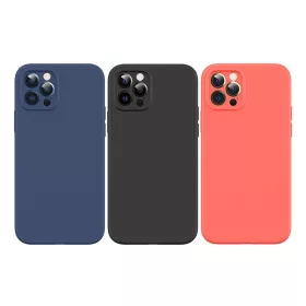 iPhone 12 Pro USAMS US-BH730 MagSafe Liquid Silicon tok narancssárga-6958444968896 1 kép