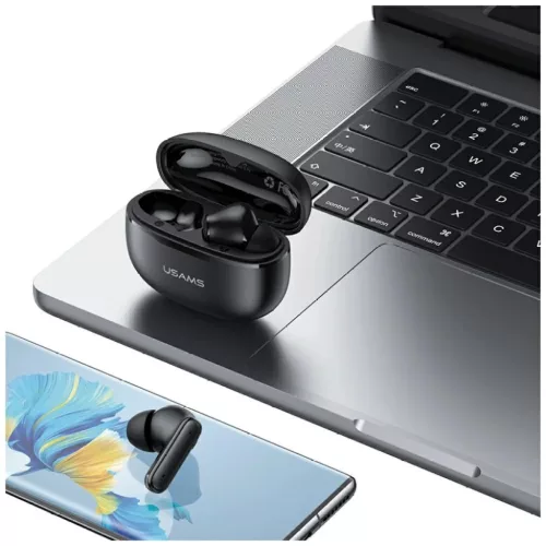 USAMS E05 TWS Bluetooth 6.0 vezeték nélküli fülhallgató fekete-6958444995403 3 kép