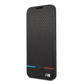 Samsung Galaxy S22+ Plus BMW M PC / TPU Tricolor Carbon hatású flipt-3666339043391 4 kép