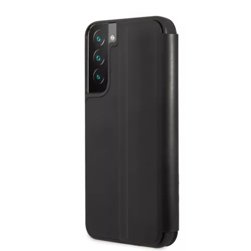 Samsung Galaxy S22+ Plus BMW M PC / TPU Tricolor Carbon hatású flipt-3666339043391 1 kép