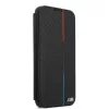 Samsung Galaxy S22+ Plus BMW PU Triangles Tricolor fliptok fekete (BMB-3666339043339 6 kép