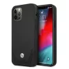  iPhone 12/12 Pro BMW Perforált bőrtok fekete (BMHCP12MRSWPK)