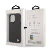 iPhone 14 Pro BMW Leather Hot Stamp tok fekete (BMHCP14LSLLBK)-3666339090401 2 kép