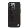 iPhone 14 Pro BMW Leather Hot Stamp tok fekete (BMHCP14LSLLBK)-3666339090401 3 kép