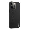 iPhone 14 Pro BMW Leather Hot Stamp tok fekete (BMHCP14LSLLBK)-3666339090401 6 kép
