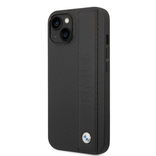 iPhone 14 BMW Signature Leather Big Logo tok fekete (BMHCP14S22RDPK)-3666339066642 1 kép