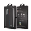 Samsung Galaxy S22+ Plus BMW PU Triangles Tricolor tok fekete (BMHCS22-3666339043308 3 kép