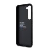 Samsung Galaxy S23 Plus BMW M PU Carbon Blue Line tok fekete-3666339114589 6 kép