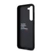 Samsung Galaxy S23 Plus BMW M PU Carbon Blue Line tok fekete-3666339114589 6 kép