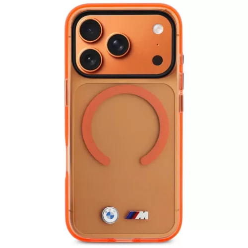 iPhone 17 Pro BMW M IML Metal Logos MagSafe narancssárga tok-3666339596330 3 kép