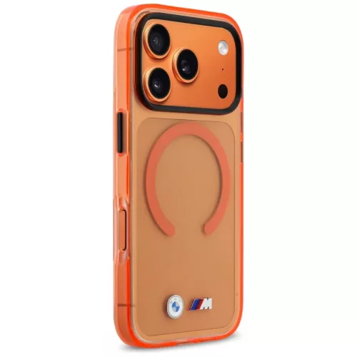 iPhone 17 Pro BMW M IML Metal Logos MagSafe narancssárga tok-3666339596330 4 kép