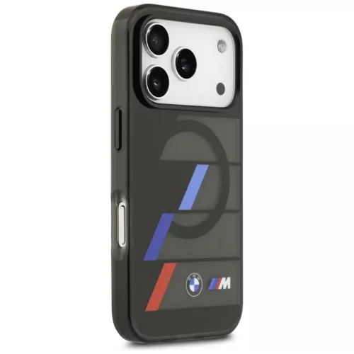  iPhone 17 Pro Fekete BMW M IML fém gombok trikolor vonalak MagSafe t-3666339487423 4 kép