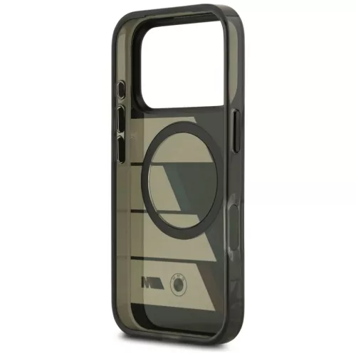  iPhone 17 Pro Fekete BMW M IML fém gombok trikolor vonalak MagSafe t-3666339487423 7 kép