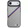iPhone 17 Air BMW M Trikolor Fém Logó MagSafe tok szürke-3666339480370 3 kép