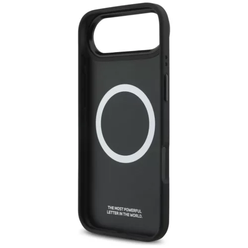 iPhone 17 Air BMW M Trikolor Fém Logó MagSafe tok szürke-3666339480370 7 kép