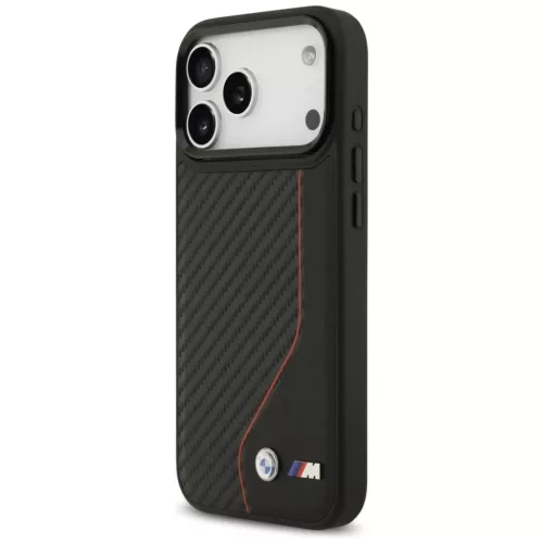 iPhone 17 Pro Max BMW M Carbon Line & Logo MagSafe piros tok-3666339482152 3 kép