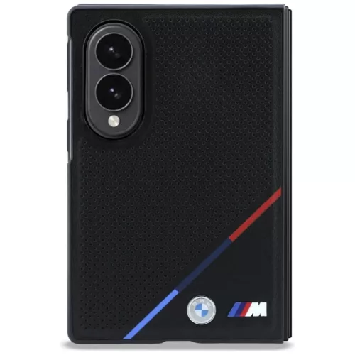  Samsung Galaxy Z Fold8 fekete BMW M perforált bőr trikolor csíkos -3666339662622 2 kép