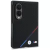  Samsung Galaxy Z Fold8 fekete BMW M perforált bőr trikolor csíkos -3666339662622 3 kép