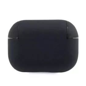 BMW BMAPSSLNA AirPods Pro tok sötétkék/navy valódi bőr ezüst log-3666339009441 2 kép