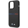 BMW Szilikon Mintázat iPhone 15 Pro Tok - Fekete-3666339144333 6 kép