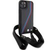  iPhone 15 / 14 / 13 fekete BMW M Edition Carbon Tricolor Lines & Pán-3666339235659 3 kép