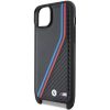  iPhone 15 / 14 / 13 fekete BMW M Edition Carbon Tricolor Lines & Pán-3666339235659 5 kép