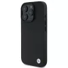  iPhone 16 Pro Max Fekete BMW Signature bőrtok Diamond Metal Logo Mag-3666339323233 2 kép