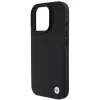  iPhone 16 Pro Max Fekete BMW Signature bőrtok Diamond Metal Logo Mag-3666339323233 6 kép