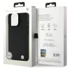  iPhone 16 Pro Max Fekete BMW Signature bőrtok Diamond Metal Logo Mag-3666339323233 8 kép