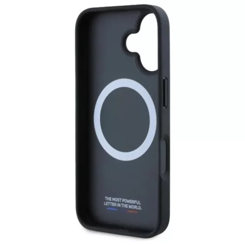  iPhone 16 Fekete BMW M Meshed Tricolor Stripes MagSafe tok-3666339323769 7 kép