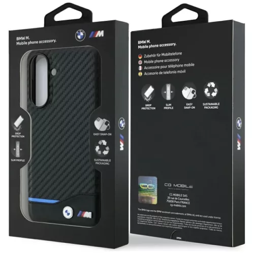  Samsung Galaxy A56 Fekete BMW M Carbon tok-3666339454708 7 kép