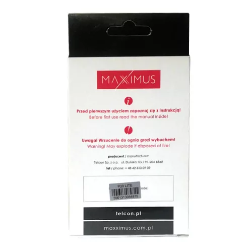 Huawei P30 Lite Maxximus akkumulátor 3600 mAh Li-Ion, HB356687ECW-5901313084815 5 kép