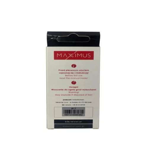iPhone 7 Maxximus akkumulátor 1960 mAh-5901313085362 5 kép