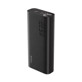 BWOO 20W 20000 mAh power bank LCD kijelzővel, fekete