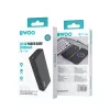 BWOO 20W 20000 mAh power bank LCD kijelzővel, fekete-6933654807555 5 kép