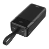 BWOO 65W powerbank 30000 mAh 2x USB-A, 1x USB-C LCD kijelzővel, feket-6933654815932 2 kép