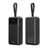 BWOO 65W powerbank 30000 mAh 2x USB-A, 1x USB-C LCD kijelzővel, feket-6933654815932 3 kép